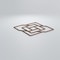Ekena Millwork Medium Loveland Decorative Fretwork Wood Wall Panels, Hickory, 15 3/8"W x 15 3/8"H x 3/8"T WALW16X16X0375LLDHI - alternate 6